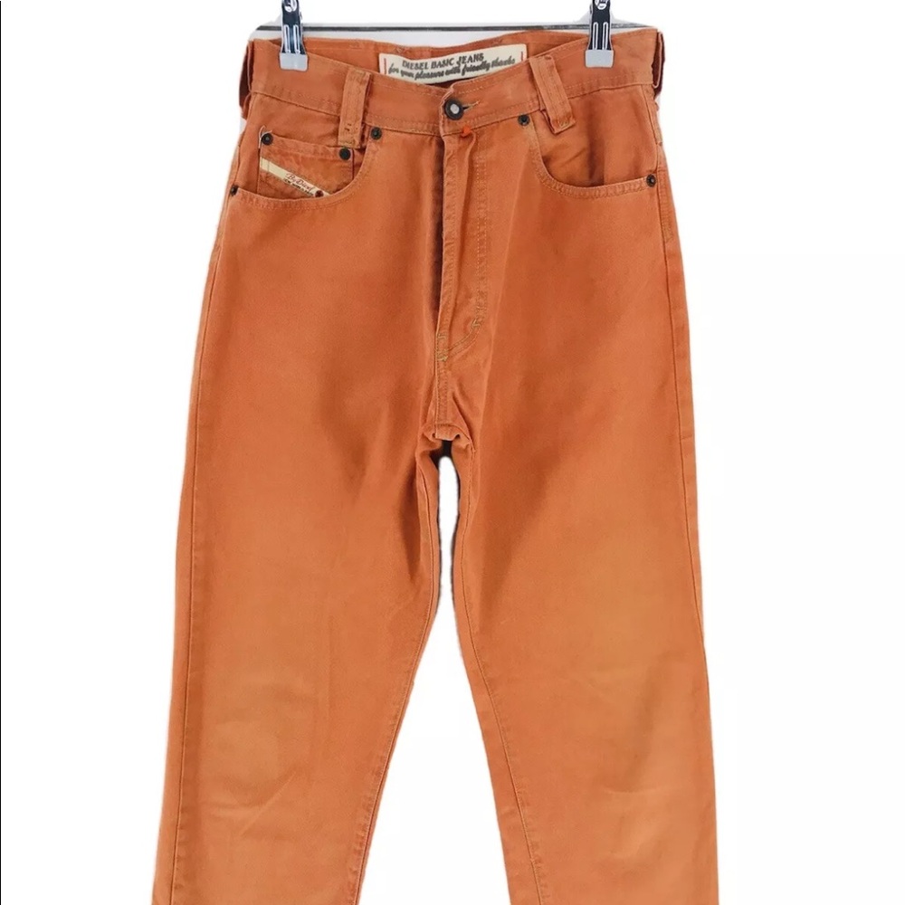 Diesel SADDLE Orange Regular Tapered Jeans